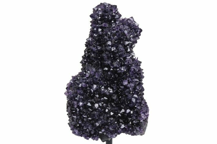 Top Quality Amethyst Stalactite Formation With Metal Stand #221136